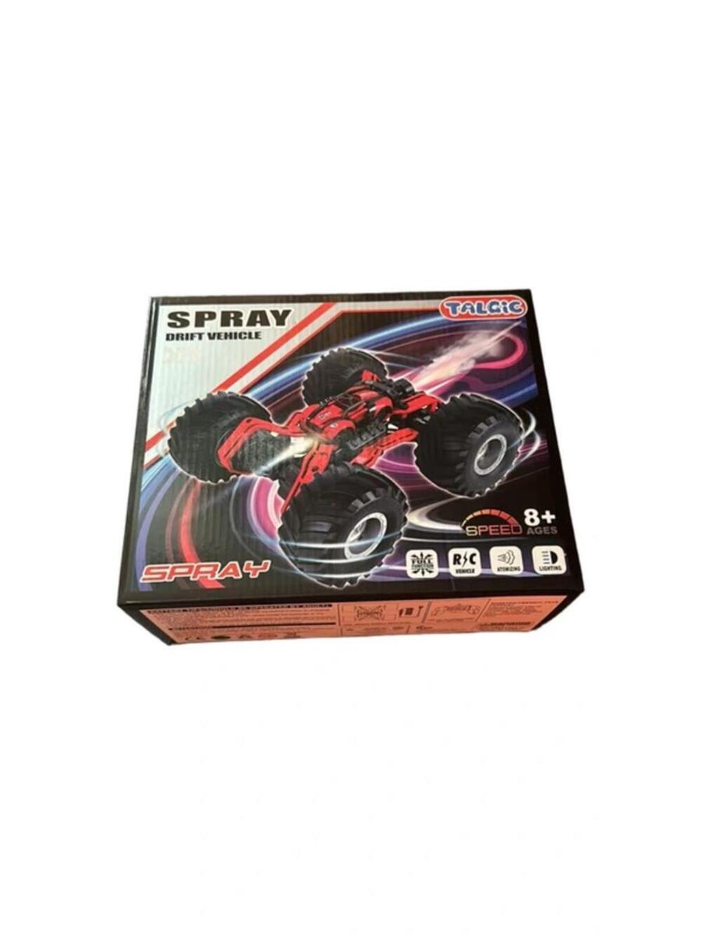 SprayDrift Remote Control Monster Truck Toy - Best Gift for the Kids/Collectors